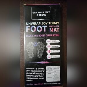 Foot Massager Mat with LED Modes